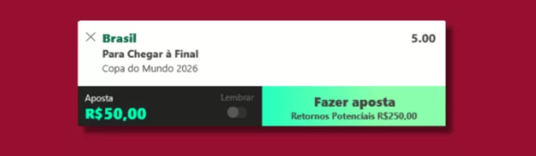 Bilhete Brasil Chegar A Final Bet365 764x223 Png
