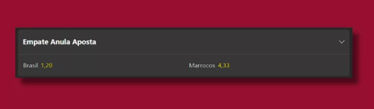 Como Apostar Copa Do Mundo 2026 Brasil X Marrocos Dupla Chance Bet365 1 764x223 Png