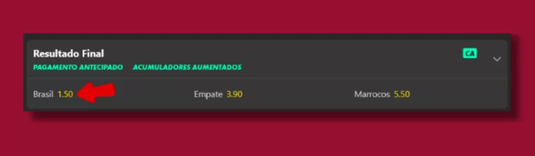 Como Apostar Copa Do Mundo 2026 Brasil X Marrocos Resultado Final Bet365 1 764x223 Png