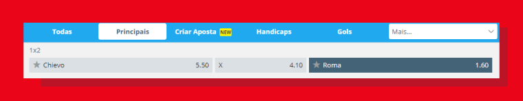 Odds Diferentes