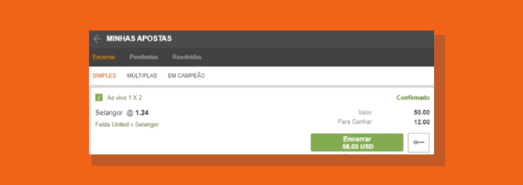 Aguentar a aposta ou fazer Cashout?