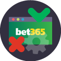 O que é a limitação da Bet365?