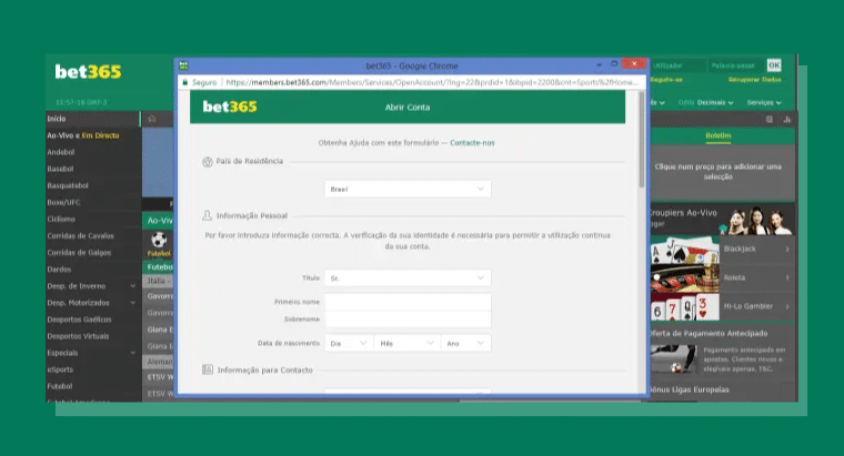 Bet365 Login Como Jogar? Bet365 Login Bug para Soltar Cartas