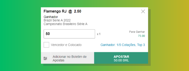 Como ganhar dinheiro com apostas no Brasileirão