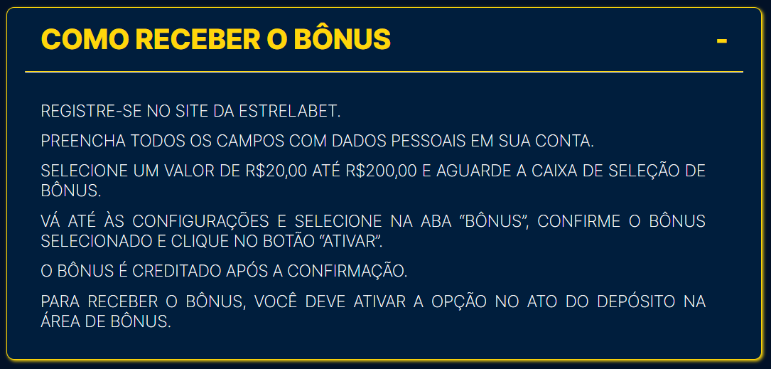 Bônus Estrela Bet 2023 - Como Ganhar Bônus até R$200