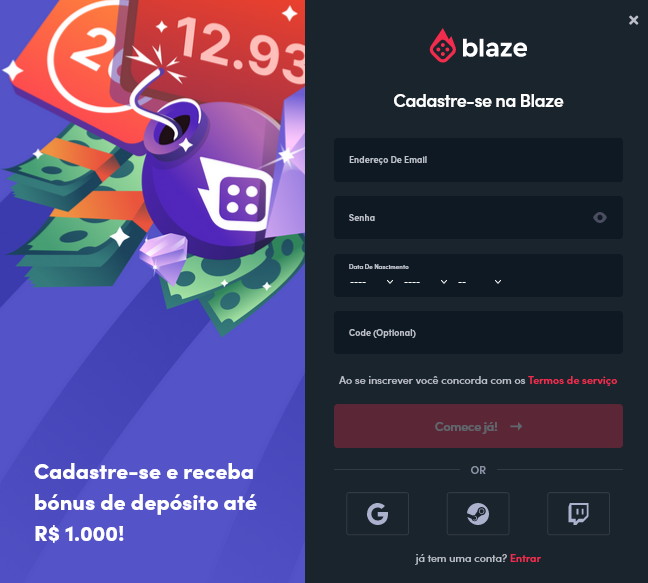 Blaze Cassino Online & Jogos Ao Vivo - Especiais - Foco Regional