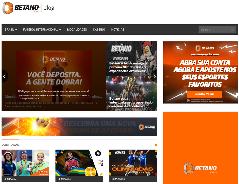 BETANO Apostas Brasil: Esportes e Cassino On-line [R$500 Bônus] Login