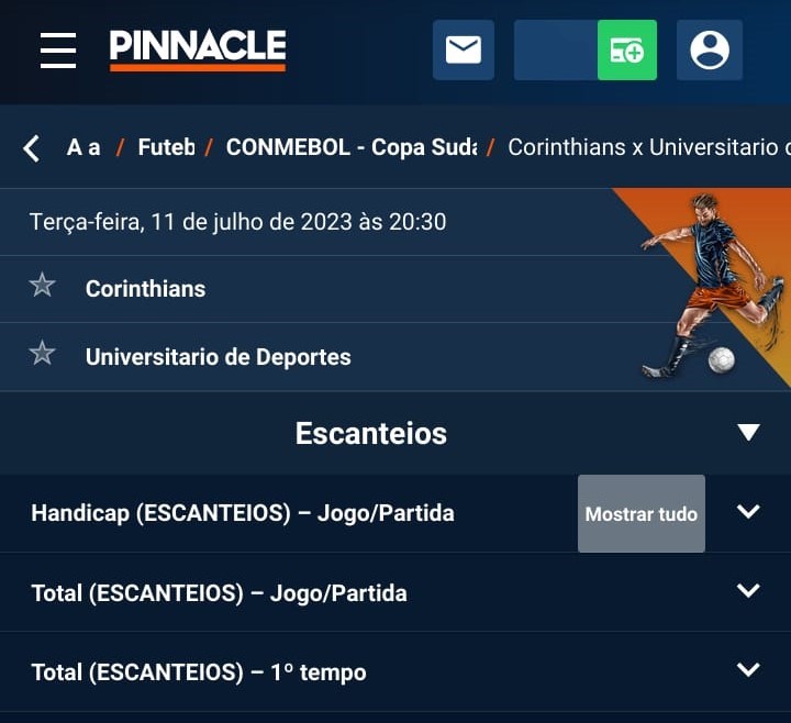 Escanteios primeiro a cobrar - Dicas Bet