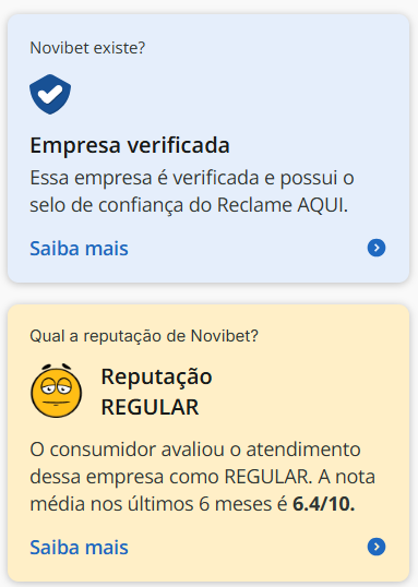 Novibet é confiável