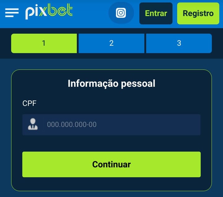 pixbet gratis