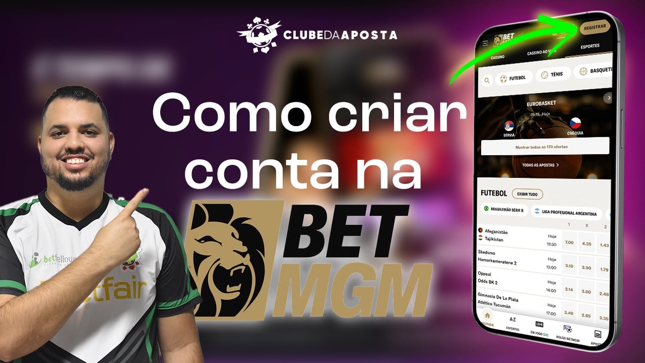 Como Criar Conta Betmgm