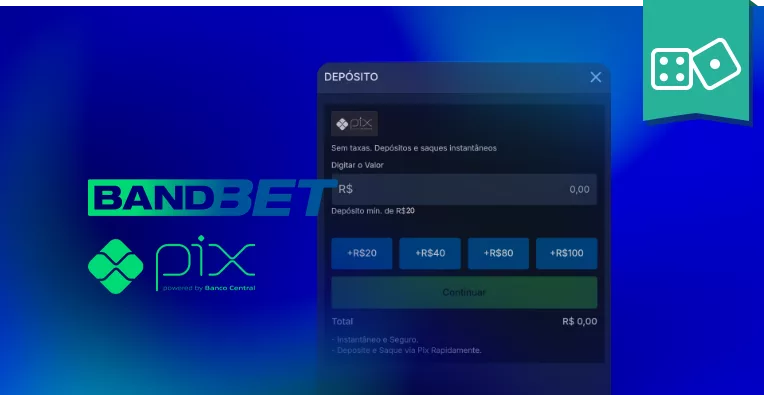 Deposito Bandbet Como Depositar Com PIX A Partir De R20 Reais Png