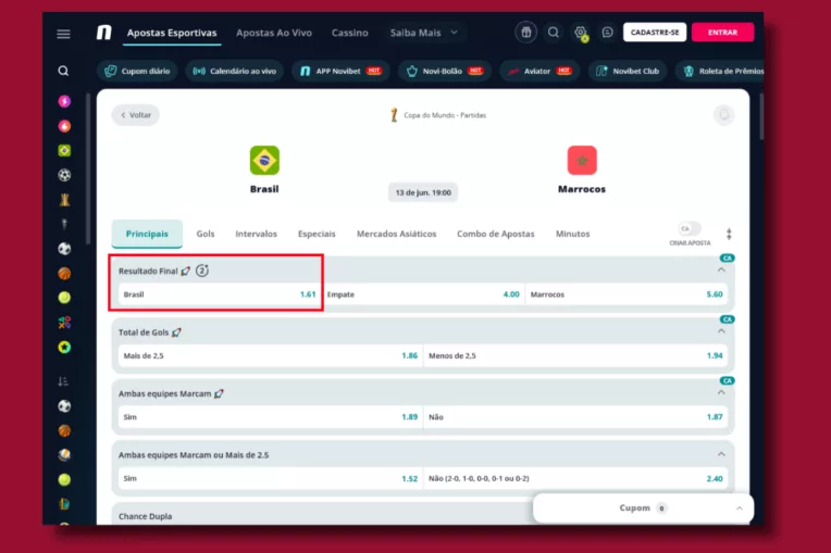 Resultado Final Brasil X Marrocos Novibet 764x509 Png