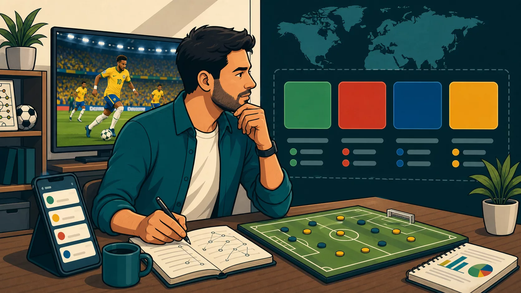 Palpites Copa do Mundo 2026: melhores apostas por grupo